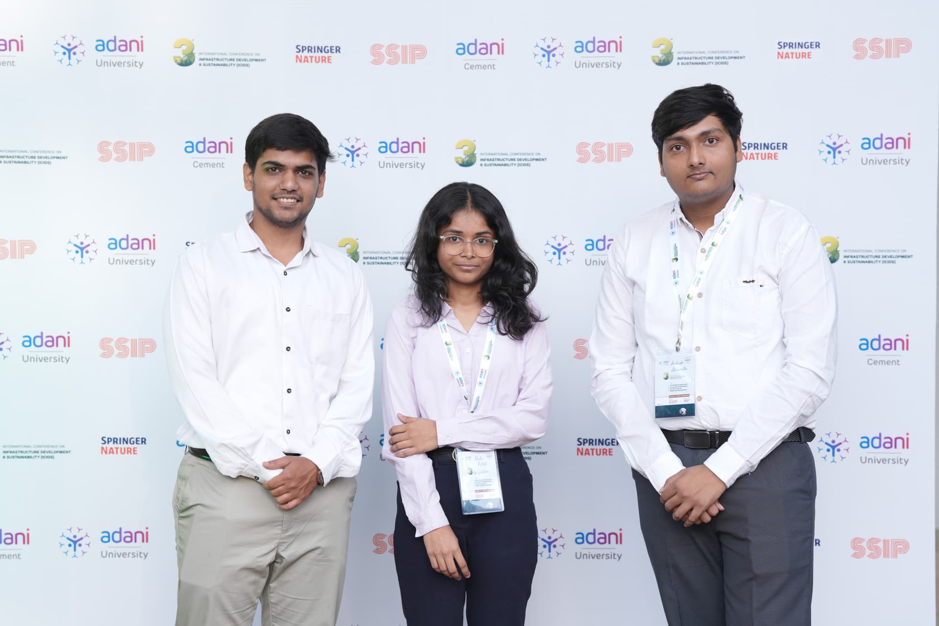Research team at the 3rd International Conference on Infrastructure Development & Sustainability (ICIDS 2025)