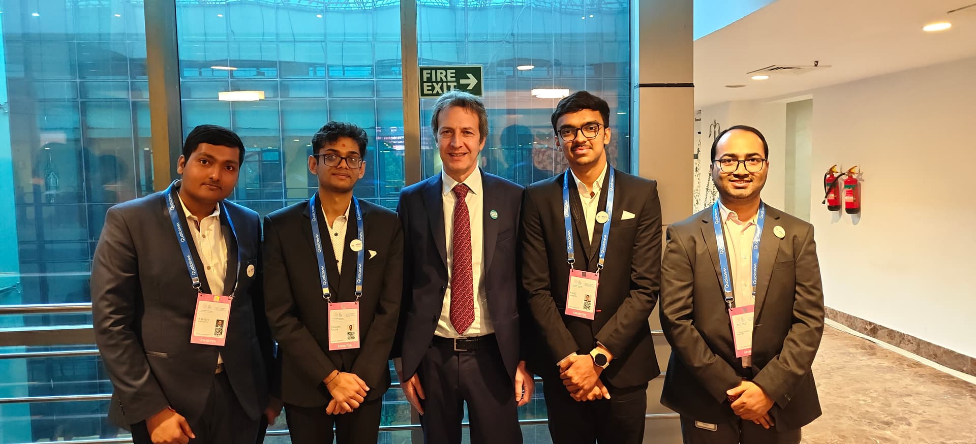 A memorable moment connecting with Fabio Violante, CEO of Arduino, during the event.