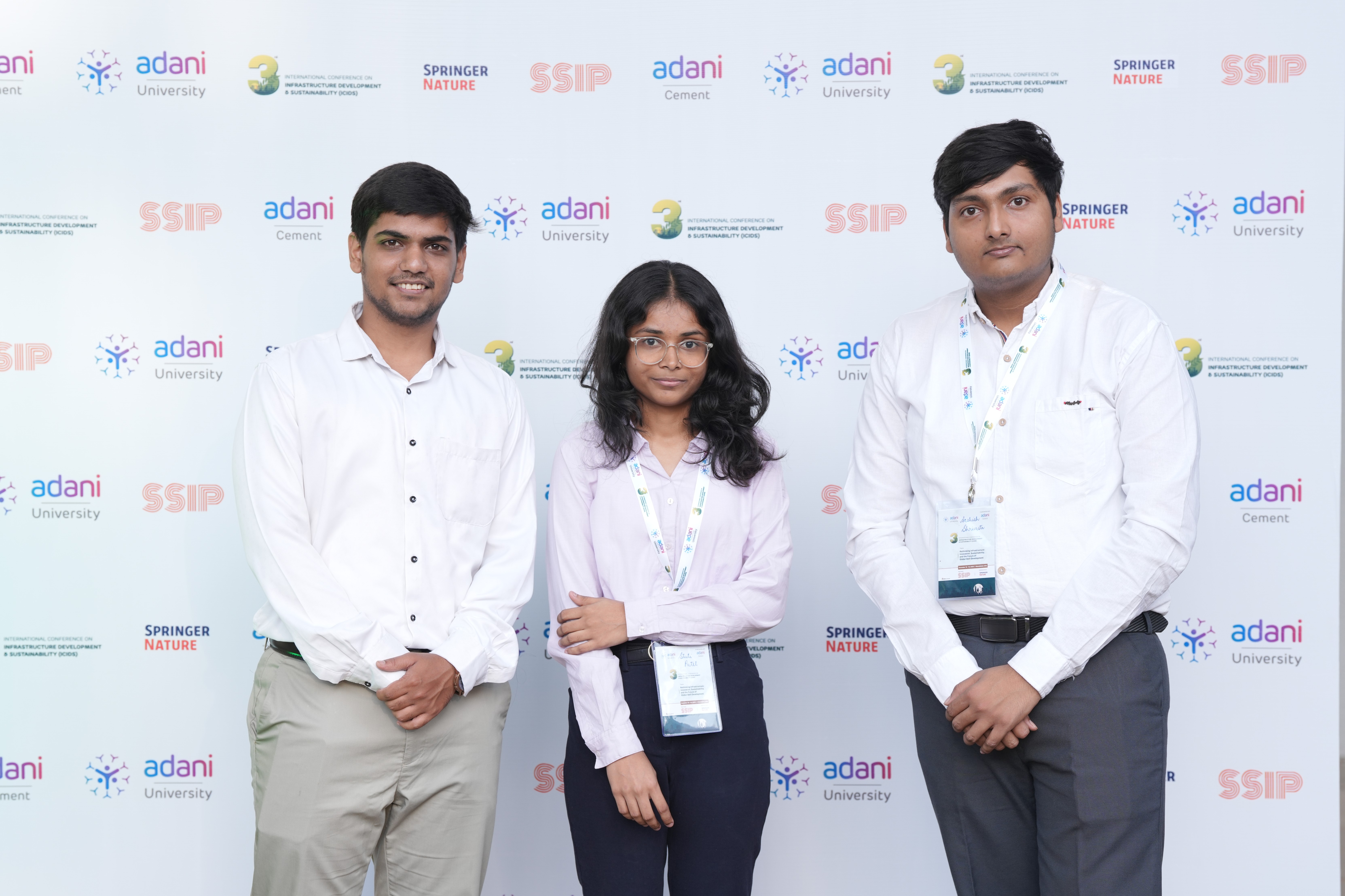 Research team at the 3rd International Conference on Infrastructure Development & Sustainability (ICIDS 2025)